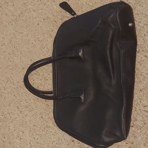 Pullicati italian leather overnight bag